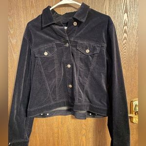 GAP button up cropped jacket
